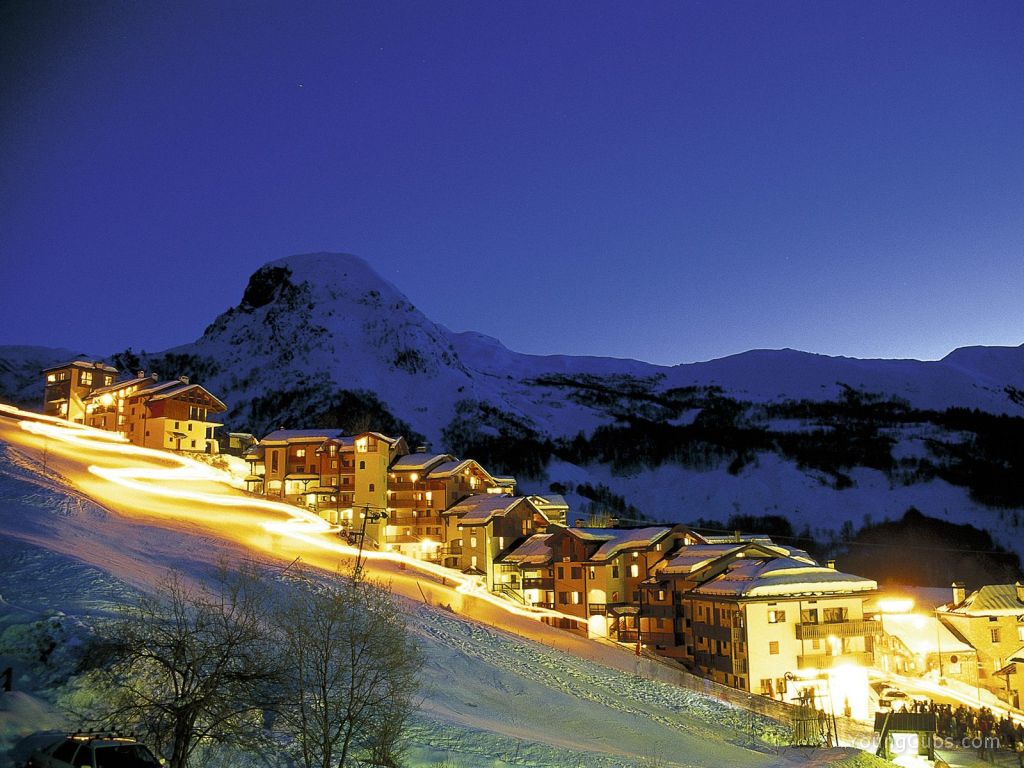 Ski Resort, Savoie, France